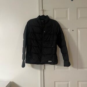 Eddie Bauer Black Down Jacket Size M